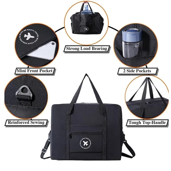 Large Foldable Oxford Luggage Bag