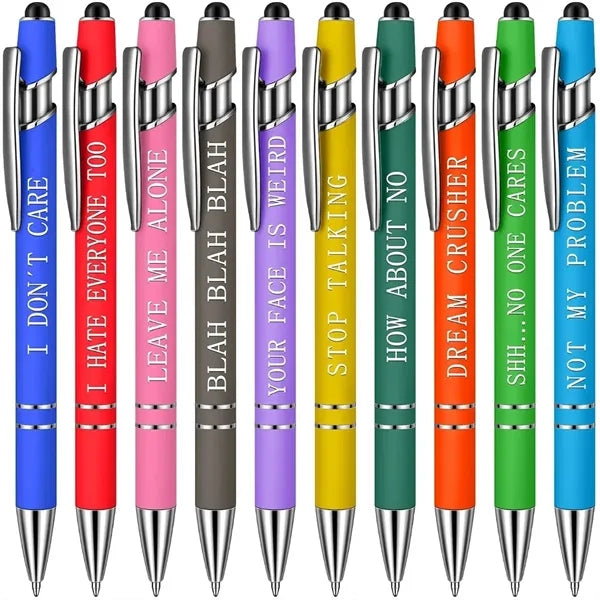 MOQ 100 Custom Aluminum Ballpoint Click Pen