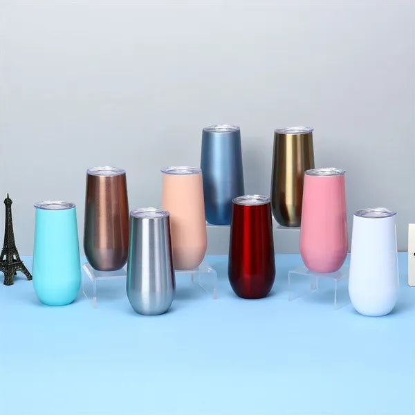 10 Oz Stemless Champagne Flute