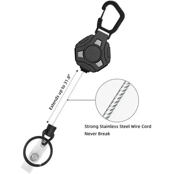 Retractable Keychain