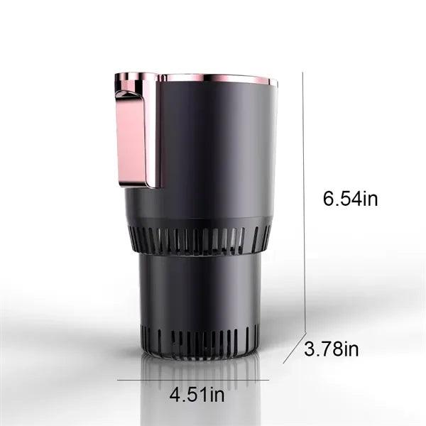 2-in-1 Cooler Warmer Car Cup with LED Temperature Display