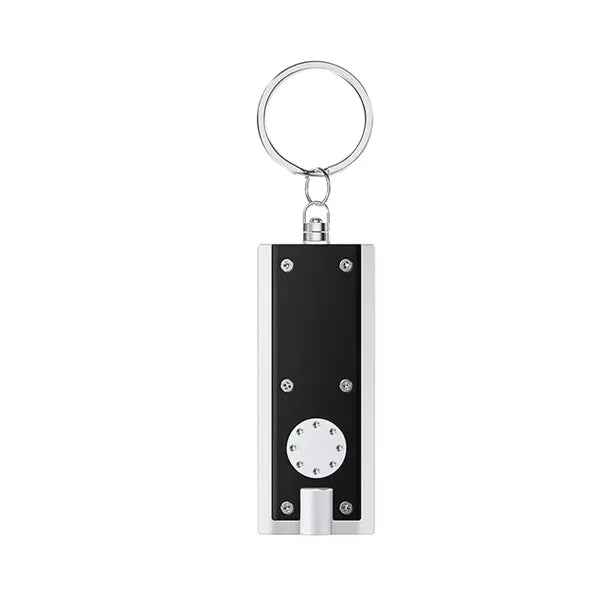 Mini LED Keychain Flashlight with Replaceable Batteries