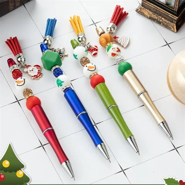 Christmas Beadable Pens