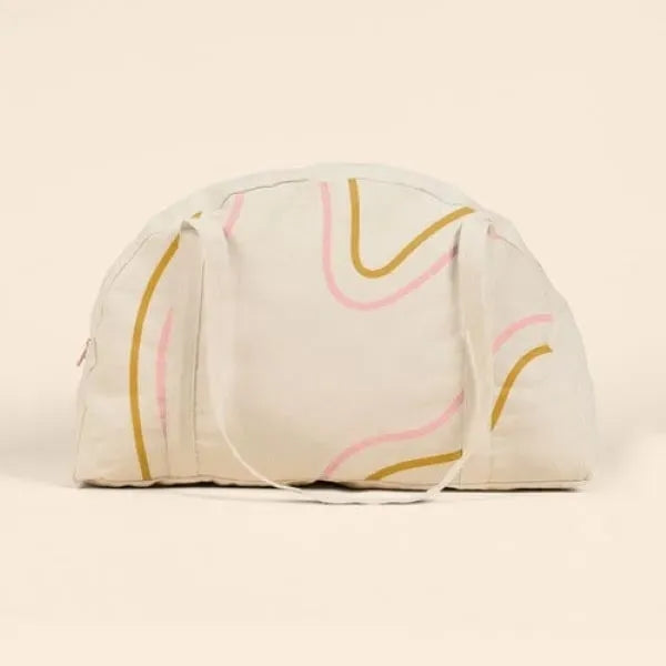 SOMEWHERE TOTE - NATURAL CANVAS