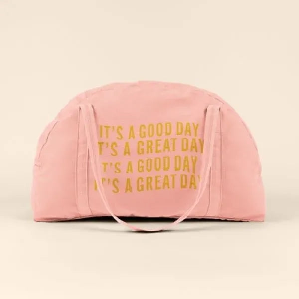 SOMEWHERE TOTE - COLORED CANVAS