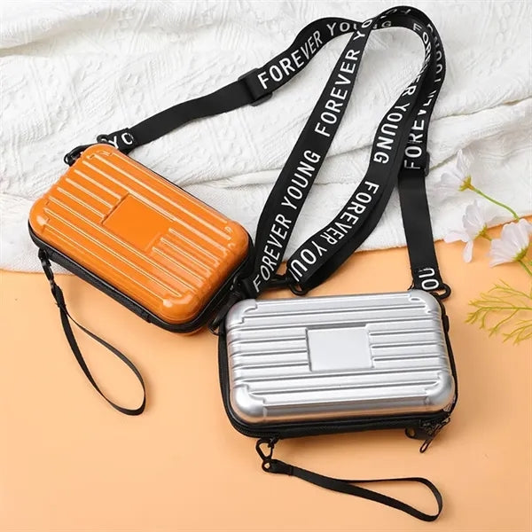 Mini Suitcase Cross Body Bag