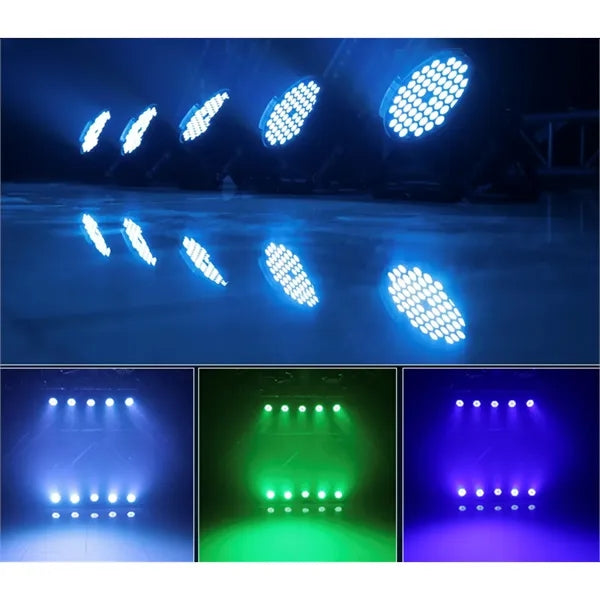DJ Lights with 54 colorful par