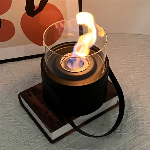 Indoor Portable Ethanol Tabletop Fire Pit Fireplace Stove