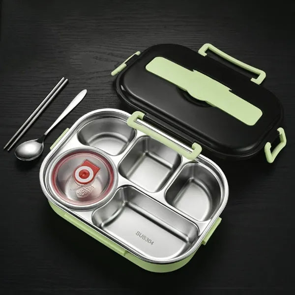 304 stainless steel portable insulated lunch box