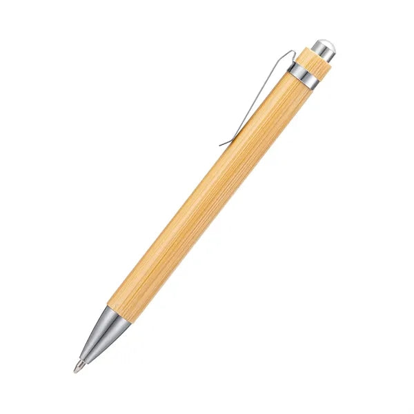 Bamboo Retractable Ballpoint Pen