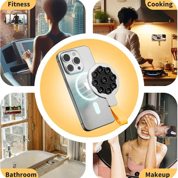 Magnetic Suction Cup Phone Mount