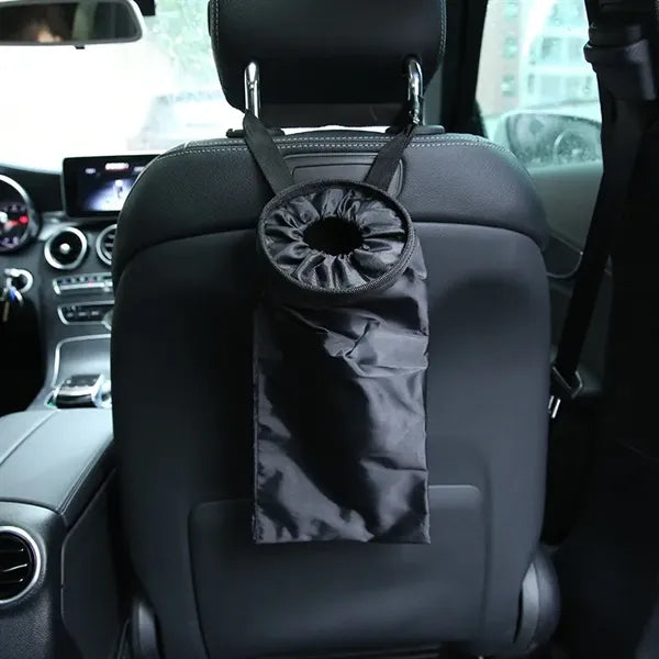 Waterproof Car Trash Can Back Seat Hanging Garbage Bag