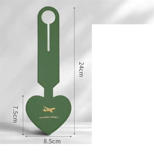 Heart shaped Luggage Tag
