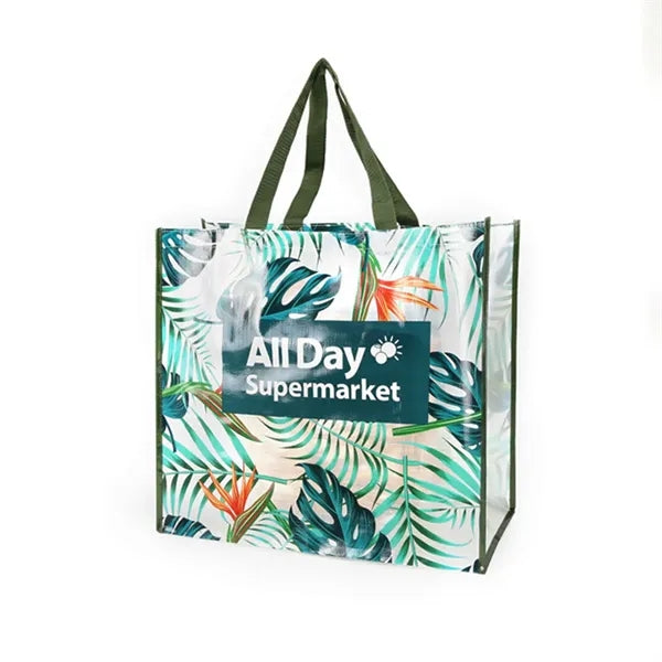 Deluxe 13" Laminated Tote