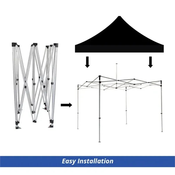 Black Canopy Tent (Topper+ Frame)