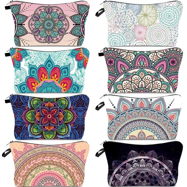 Waterproof Small Travel Cosmetic Makeup Bag with Zipper