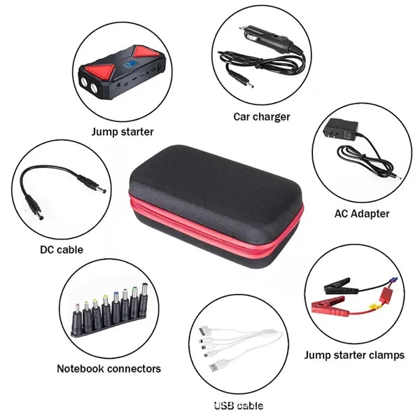 18000mAh Portable Car Jump Starter With Power Bank Battery