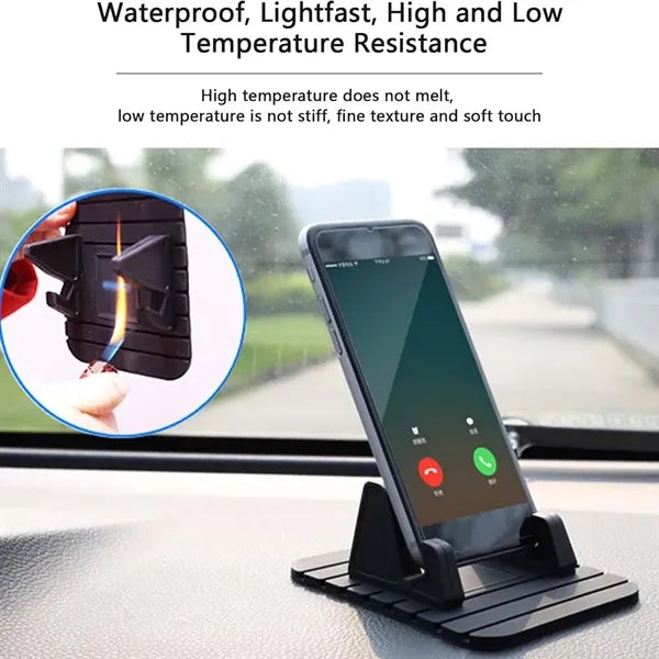 Universal anti-slip GPS dashboard pad phone holder for car