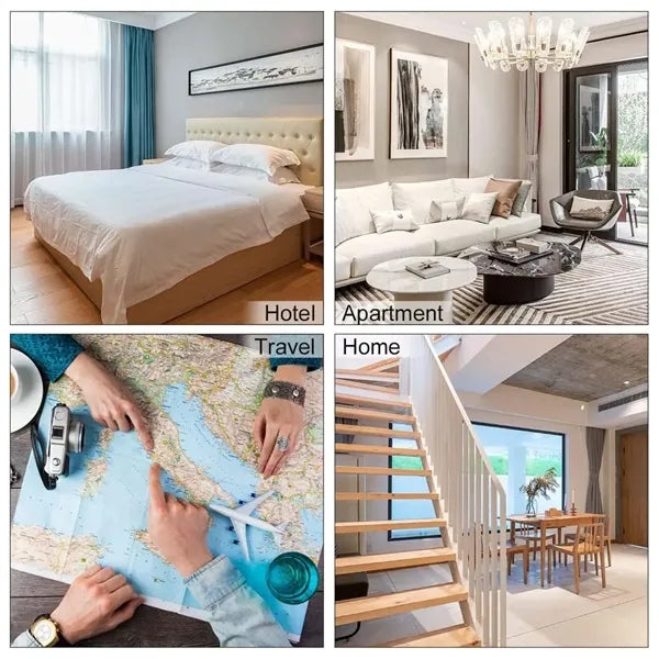 Security Devices Travel Hotel Home Siren Door Stop Alarm