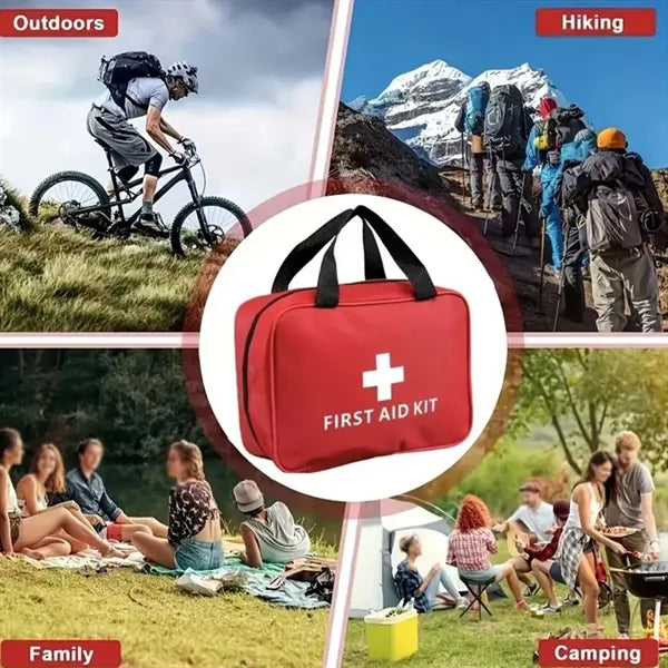 Large Portable Multifunctional Emergency First Aid Kit