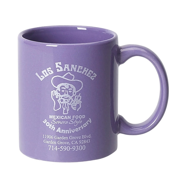 11 oz. Colored C-Handle Mug