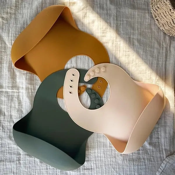 Baby Silicone Adjustable Bib