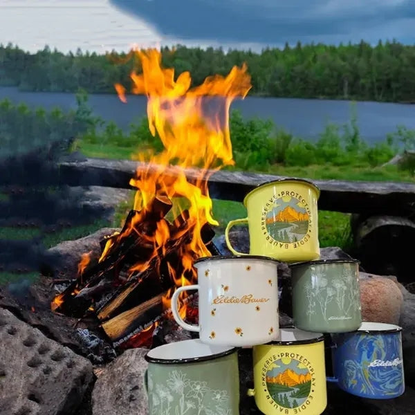Campfire Gift Set - Camping Mug and Multi-Tool