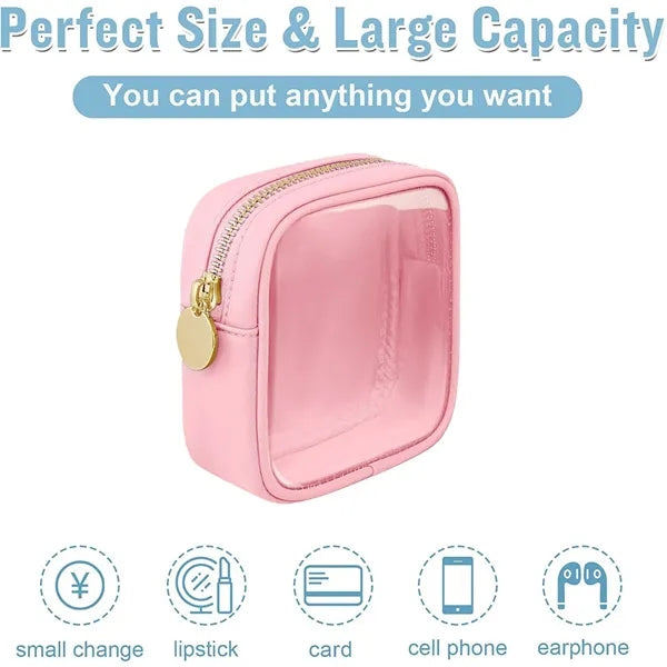 PVC Waterproof Mini Storage Bag Coin Purse