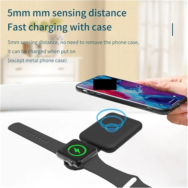65W Wireless Charger Foldable Stand Pad Fast Charging Dock