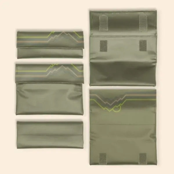 FOLDOVER POUCH - TARPAULIN - LARGE