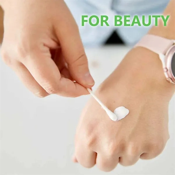 200pcs Eco-friendly Organic Double-ended Bamboo Cotton Swabs
