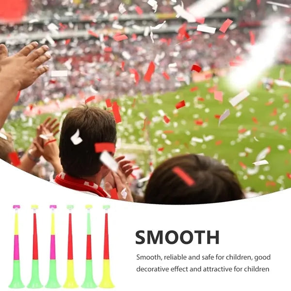Telescopic 3 Sections Football Cheering Noise Maker Horn Toy