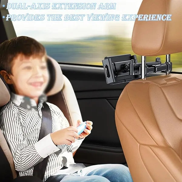 Car shockproof rotatable retractable tablet phone holder