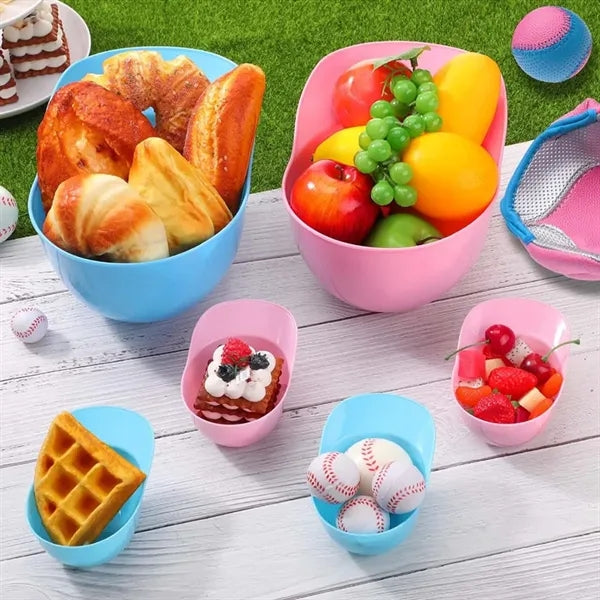 Summer Party Supplies Baseball Helmet Dessert Ice Cream Bowl
