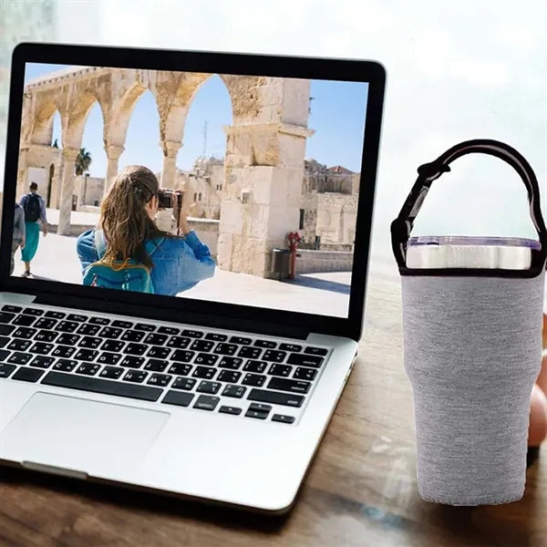 30oz Tumbler Carrier Holder Sleeve with Carrying Handle