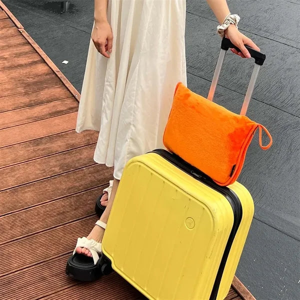 Multifunctional Soft Comfortable Warm Pillow Travel Blanket