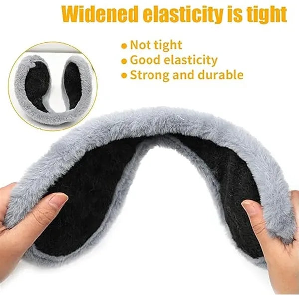 Knitted Plush Earmuffs