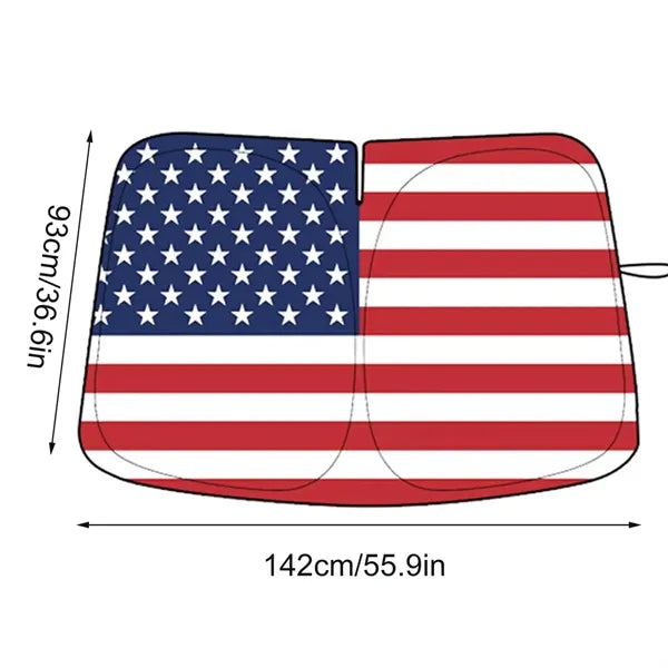 Foldable Sun Shield for Car Windshield