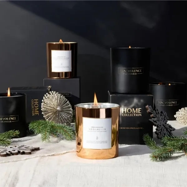 Electroplated Soy Scented Candles
