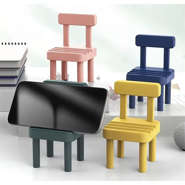 Multi-Angle Universal Chair Shape Cell Phone Stand