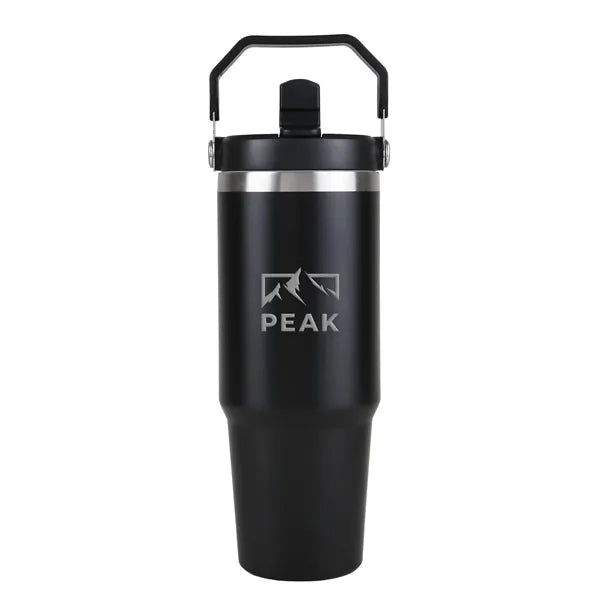 Voyager 30 oz. Flip Straw Tumbler
