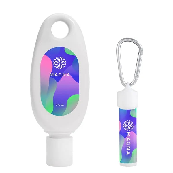 Happy Reef Sunscreen & Lip Moisturizer SPF15 Carabiner Kit