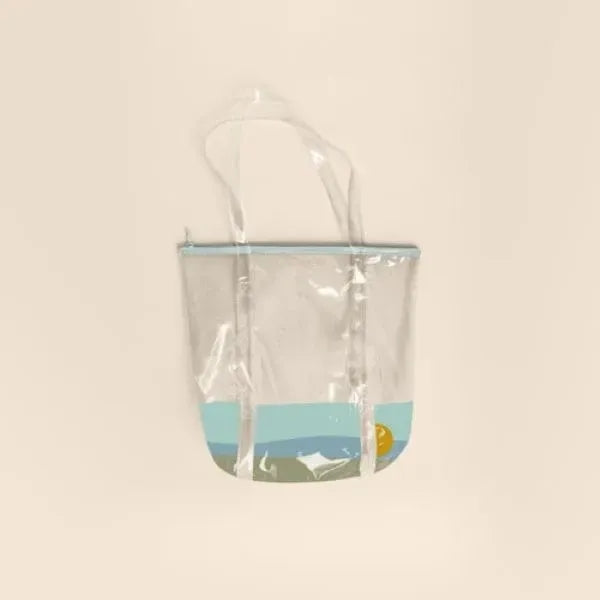 TWINKLES YOGA TOTE - CLEAR VINYL