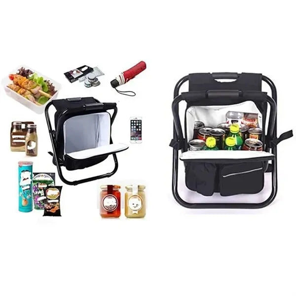 Backpack Foldable Chair Cooler Bag