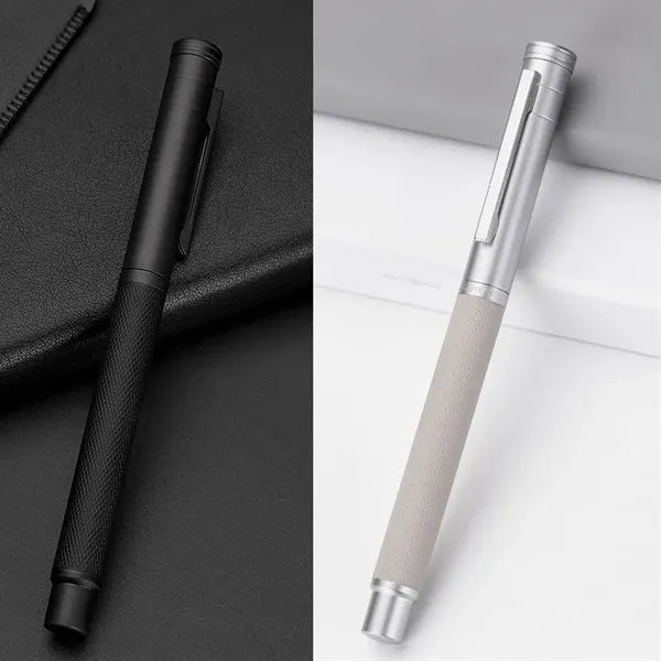 Black White Fountain Pen Custom Business Gift Box