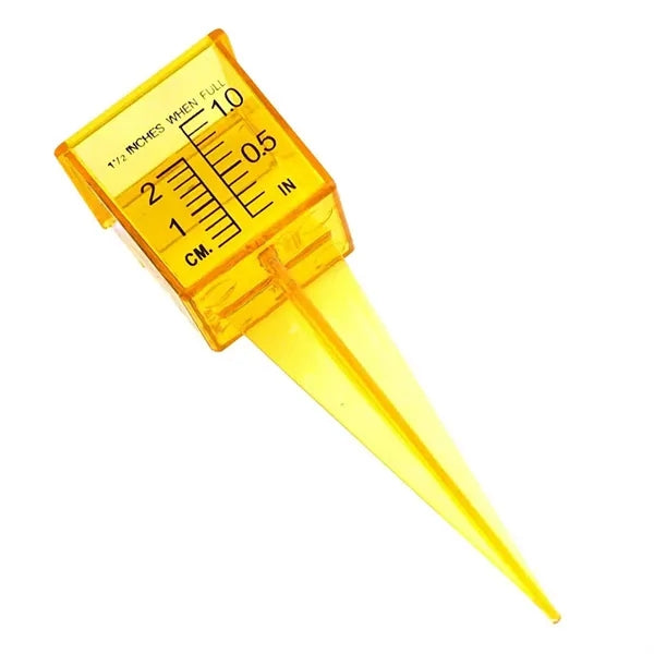 Plastic rain gauge