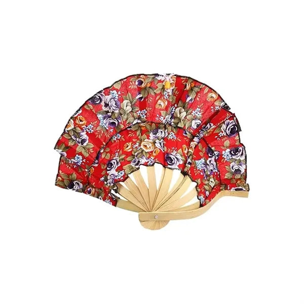 2 in 1 Portable Bamboo Foldable Fan Hat