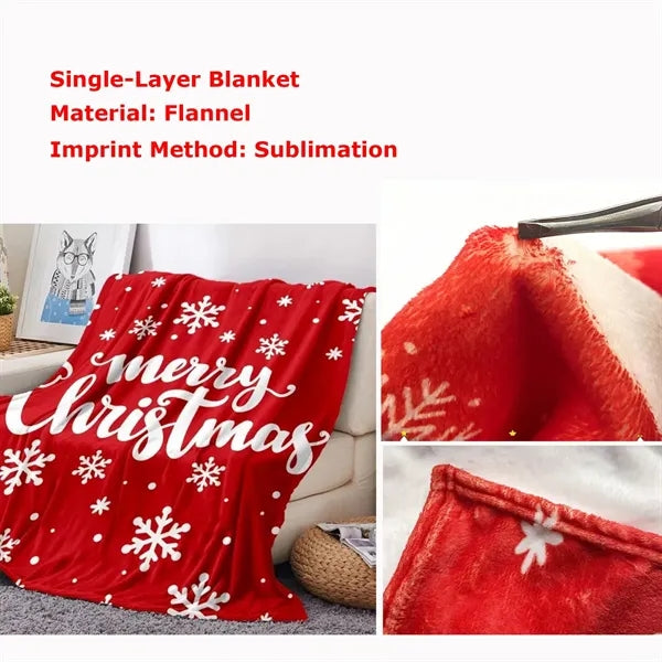 Sublimation Fleece Blanket
