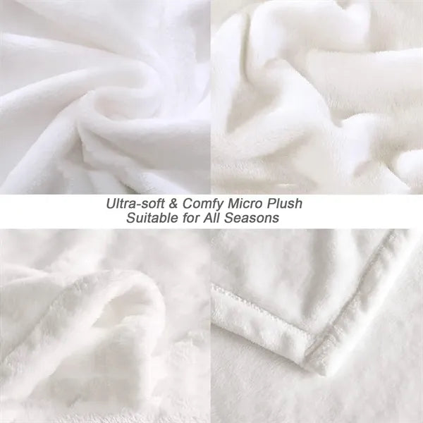 Full Color Thickened Blanket 39" x 59"