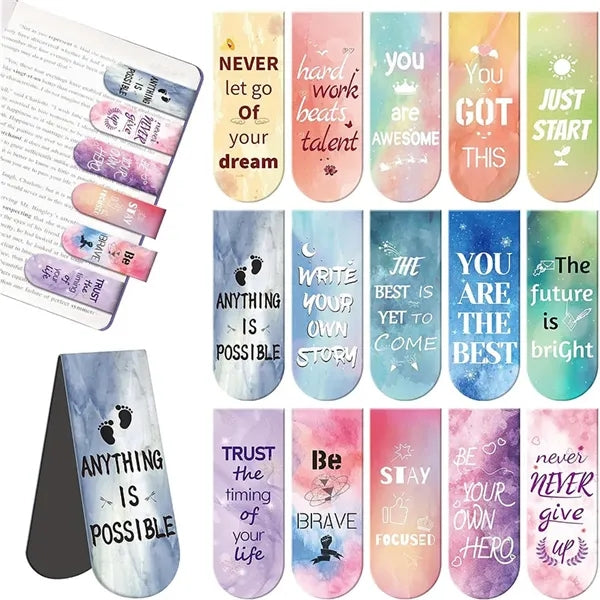 Highly Customizable 4 4/5'' Magnetic Bookmark